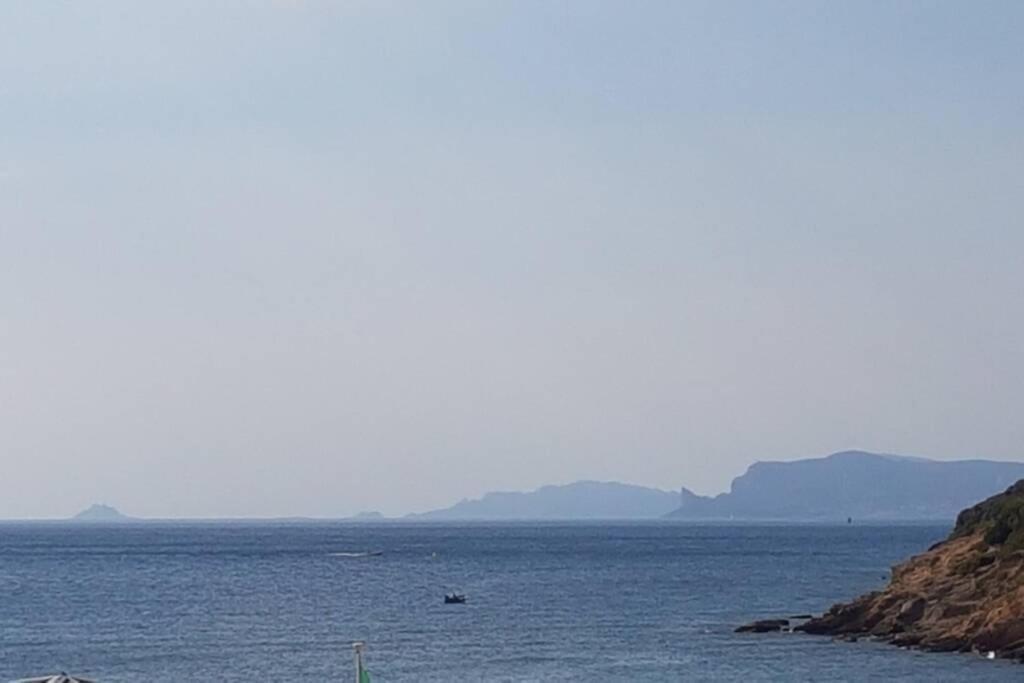 T2 Magnifique Vue Mer Panoramique Six-Fours-les-Plages Eksteriør billede